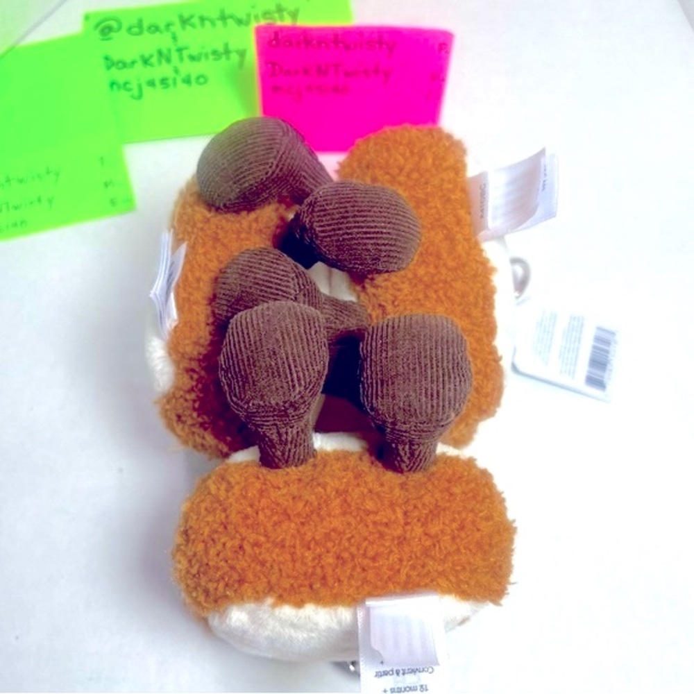 VERY LAST ONE! BNWT JELLYCAT AMUSEABLE TOAST BAG CHARM KEY CHAIN - Picture 10 of 12